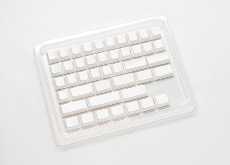 Ducky Blank - 132 Keycap Set - MDA Profile - PBT - White Ducky