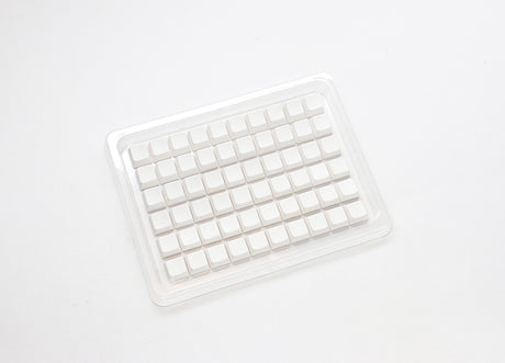 Ducky Blank - 132 Keycap Set - MDA Profile - PBT - White Ducky