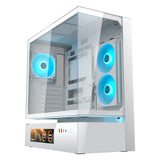 COUGAR CFV235 Vision, ARGB, glas, hvid kabinet – produktvisning