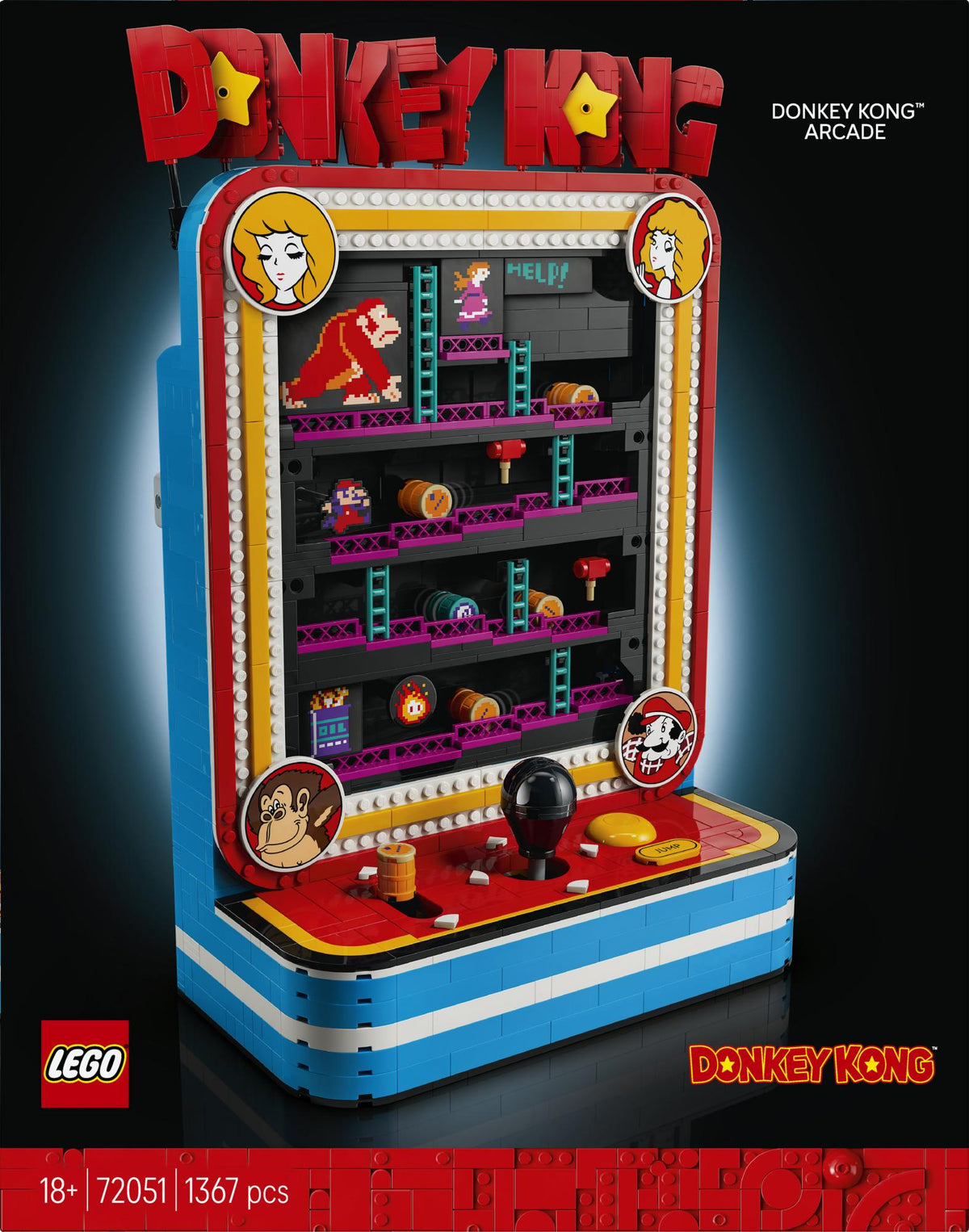 LEGO - Super Mario - Donkey Kong Arcade Machine (72051) LEGO