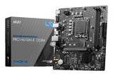 MSI PRO H610M-E DDR4 bundkort - LGA1700, micro-ATX - visning 1