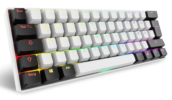 Sharkoon SKILLER SGK50 S4 Gen2 – hvid, Gateron Yellow, DE