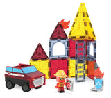 Magna-Tiles - Fire Rescue™ 27 Piece Set (90360) Magna Tiles