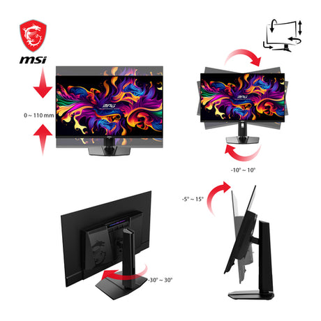 MSI MPG 321URXDE QD-OLED – produktvisning 13