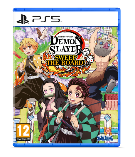 Demon Slayer -Kimetsu no Yaiba- Sweep the Board! – PlayStation 5 – spilomslag