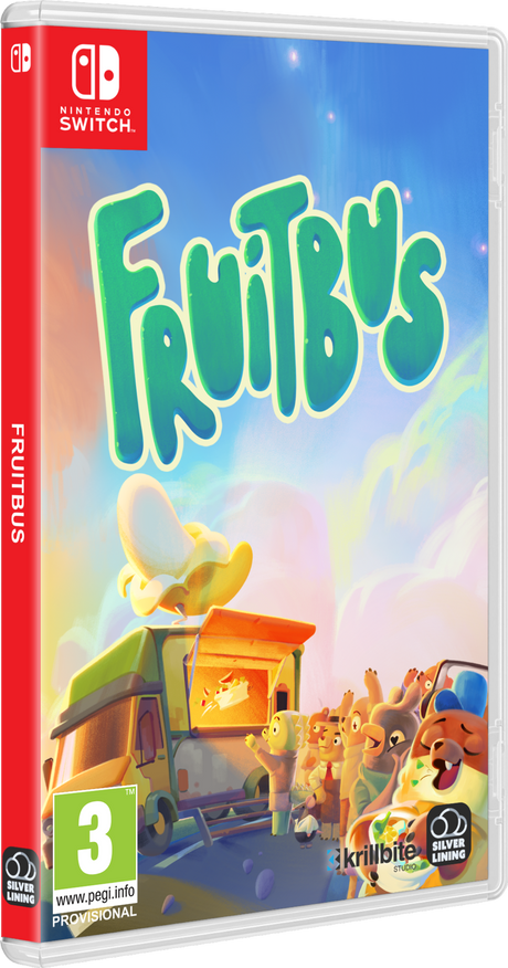 Fruitbus – omslag til Nintendo Switch