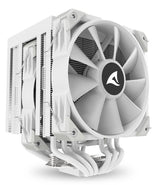 Sharkoon A60 RGB White 260W TDP 6-Heatpipe Dual Tower Dual 120mm PWM FDB ARGB CPU Air Cooler Sharkoon