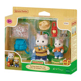 Sylvanian Families Explorer Set – Latte-kattebror og baby – produktbillede 3