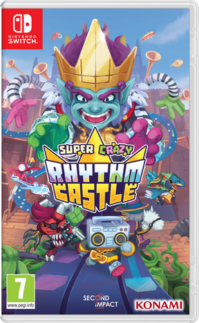 Super Crazy Rhythm Castle Nintendo Switch – Omslag