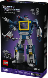 LEGO 10358 Icons Transformers: Soundwave Lego