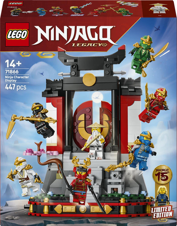 LEGO Ninjago Ninja Karakter Display Jubilæum