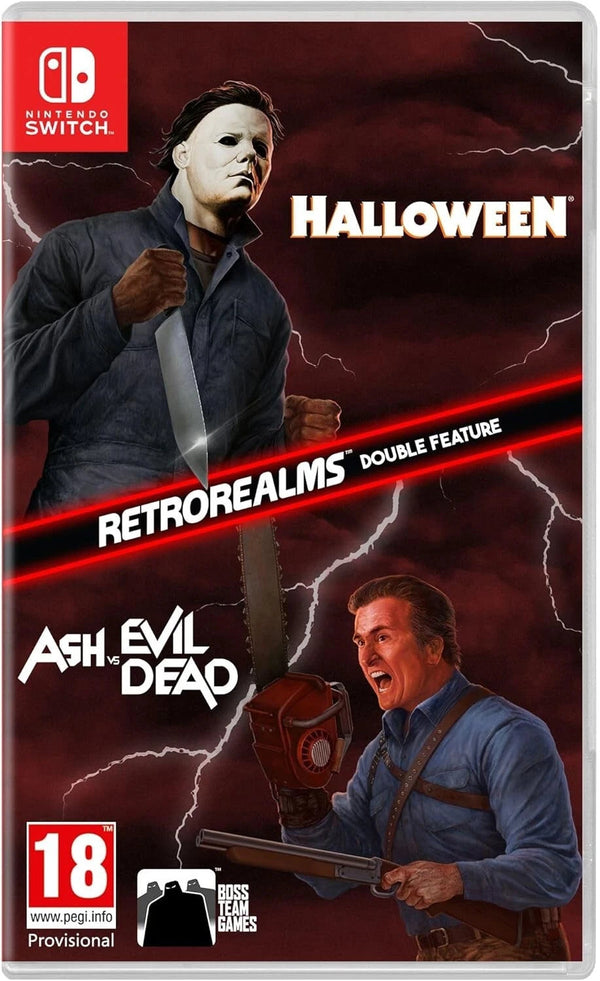 Halloween and Ash vs Evil Dead RetroRealms Double Feature – Nintendo Switch