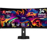 MSI MAG 341CQP QD-OLED X28 – buet skærm