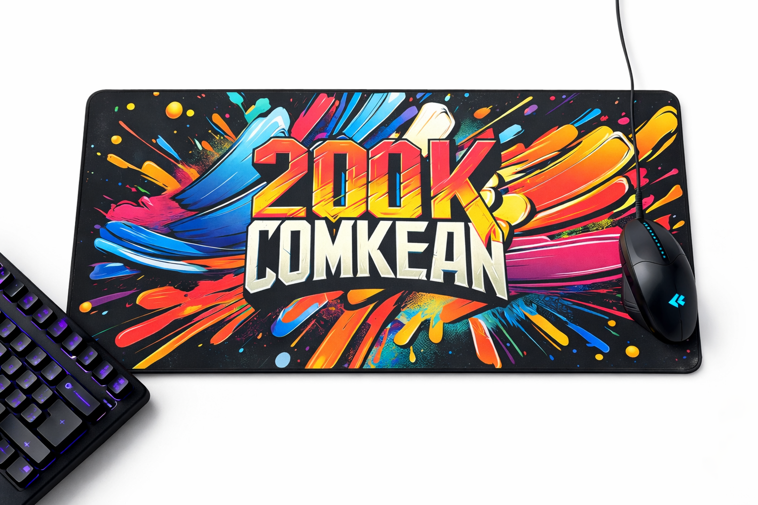 ComKean Gaming-Mauspad 90 x 40 cm