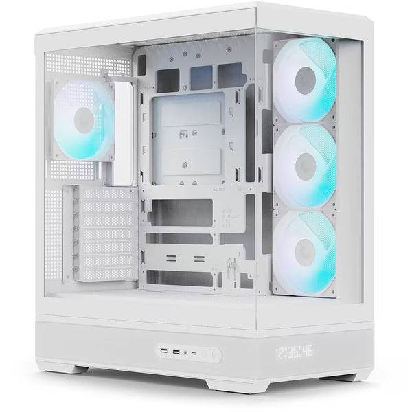 Aerocool P500B Digi, Midi-Tower-Gehäuse, Weiß
