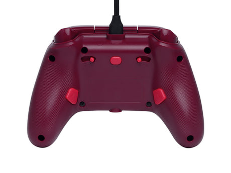 PowerA Advantage kablet controller – Red Blaze – Xbox/PC – bagside