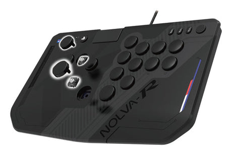 HORI NOLVA Reactor – mekanisk all-button-controller til PS5, PS4 og PC – set skråt fra siden