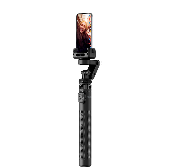 Rollei Easy Creator Gimbal – AI-mobilstativ med fyldlys