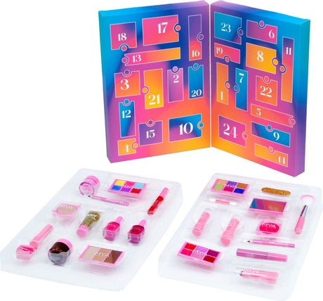MYA Cosmetics julekalender 2026 – 24 makeupoverraskelser – kalender og viste indholdsdele