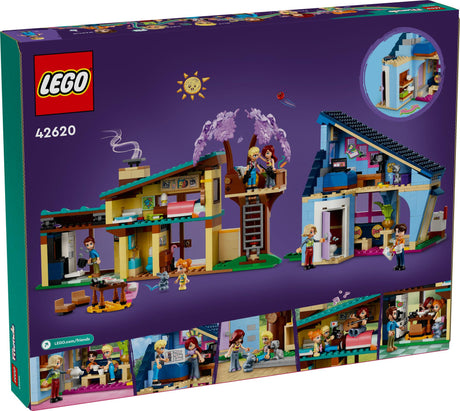 LEGO 42620 Friends Olly and Paisley's Family House, construction toy LEGO