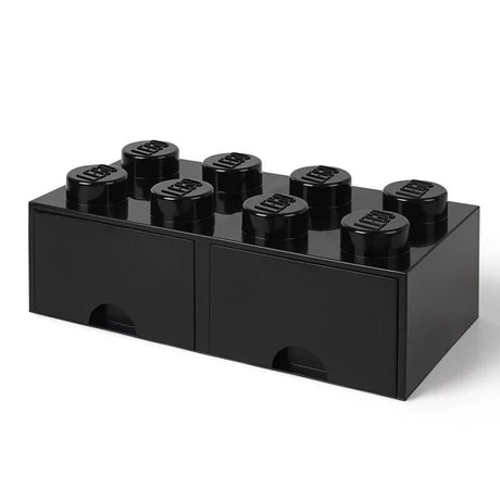 Room Copenhagen LEGO Brick Drawer 8 black - RC40061733 Room Copenhagen