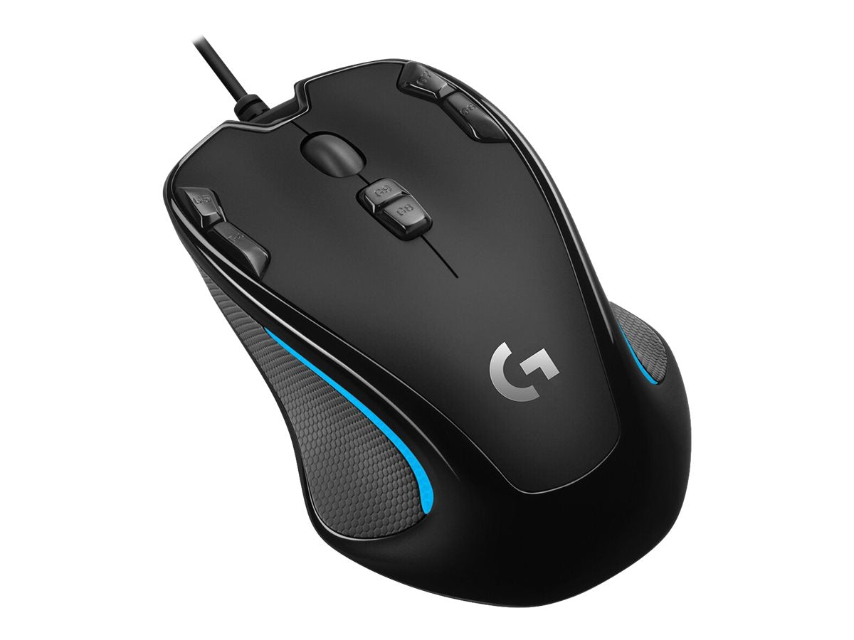 Logitech G300S Optisches Kabel Schwarz