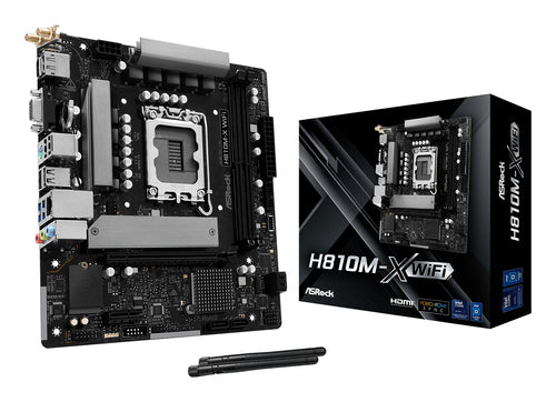 ASRock H810M-X WiFi bundkort - produktbillede 4