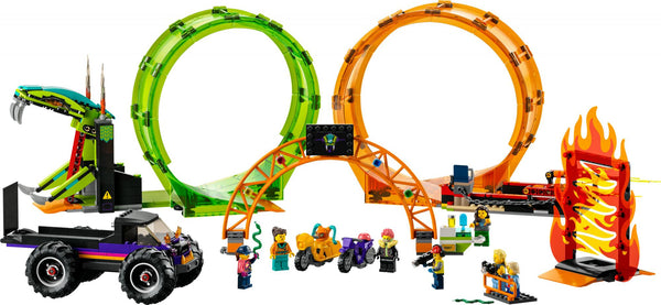 LEGO City 60339 Stuntarena med dobbelt loop