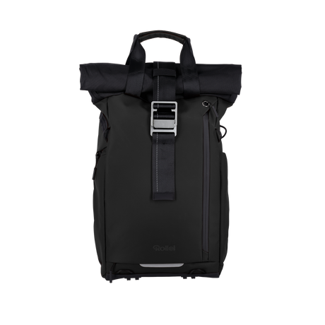 Rollei Fotoliner Ocean Rolltop – kamerarygsæk, sort