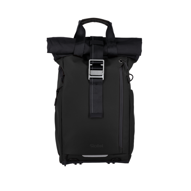 Rollei Fotoliner Ocean Rolltop – kamerarygsæk, sort