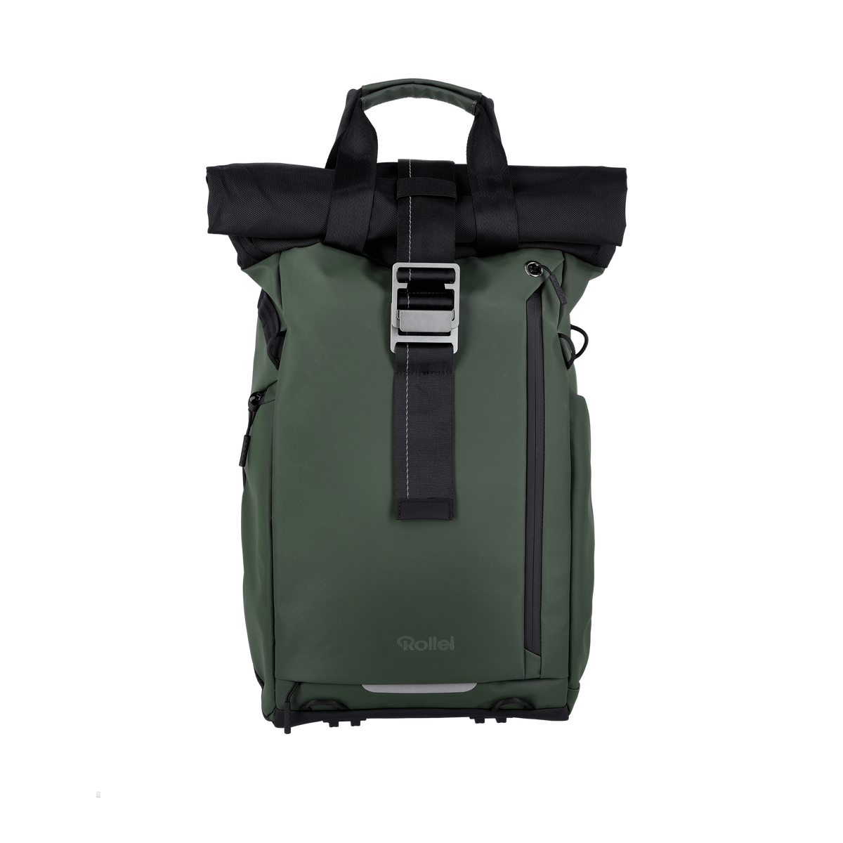 Rollei Fotoliner Ocean Rolltop – kamerarygsæk, grøn