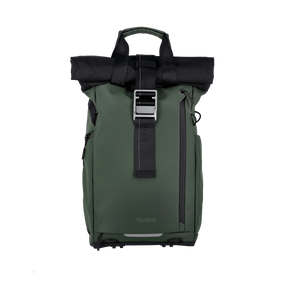 Rollei Fotoliner Ocean Rolltop – kamerarygsæk, grøn