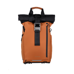 Rollei Fotoliner Ocean Rolltop – kamerarygsæk, orange