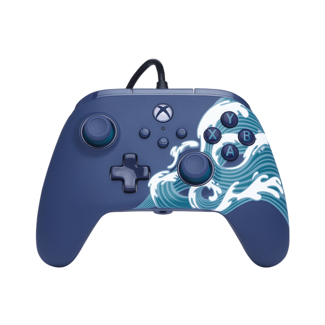 PowerA Advantage kablet controller – Aqua Wave – Xbox/PC – forside
