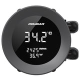COUGAR Poseidon Vistek 360, ARGB, sort AIO-vandkøler – produktdetalje