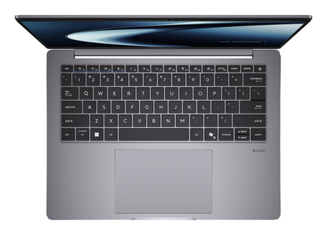 ASUS ExpertBook P5 G2 PM5406CGA-SF0163X – taster og arbejdsflade set ovenfra; tastaturlayout illustrativt