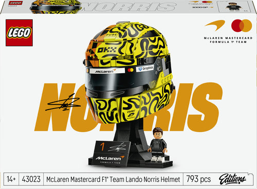 LEGO Editions McLaren Mastercard F1 Team Lando Norris-hjelm
