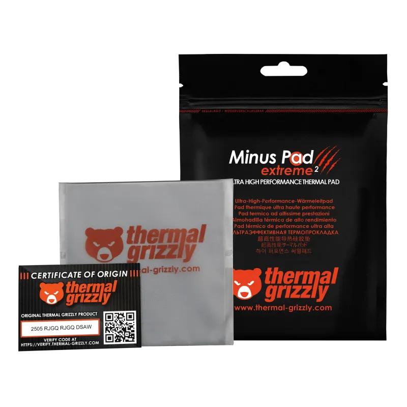 Thermal Grizzly Minus Pad Extreme V2 - 100x 100x 1,5 mm Thermal Grizzly