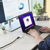 j5create JCA152-N – USB-C til HDMI med PD-opladning – Laptop og ekstern skærm som eksempel