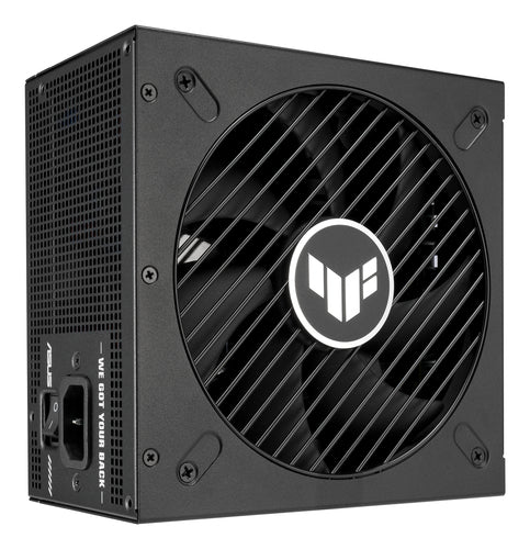 ASUS TUF Gaming 1000P – 1000 W Platinum strømforsyning – blæsergitter og netstik