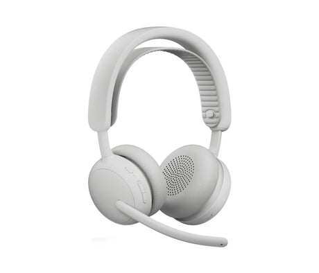 Logitech - Zone Wireless 2 ES – Wireless Noise Cancelling Headset with Adaptive Hybrid ANC, Bluetooth