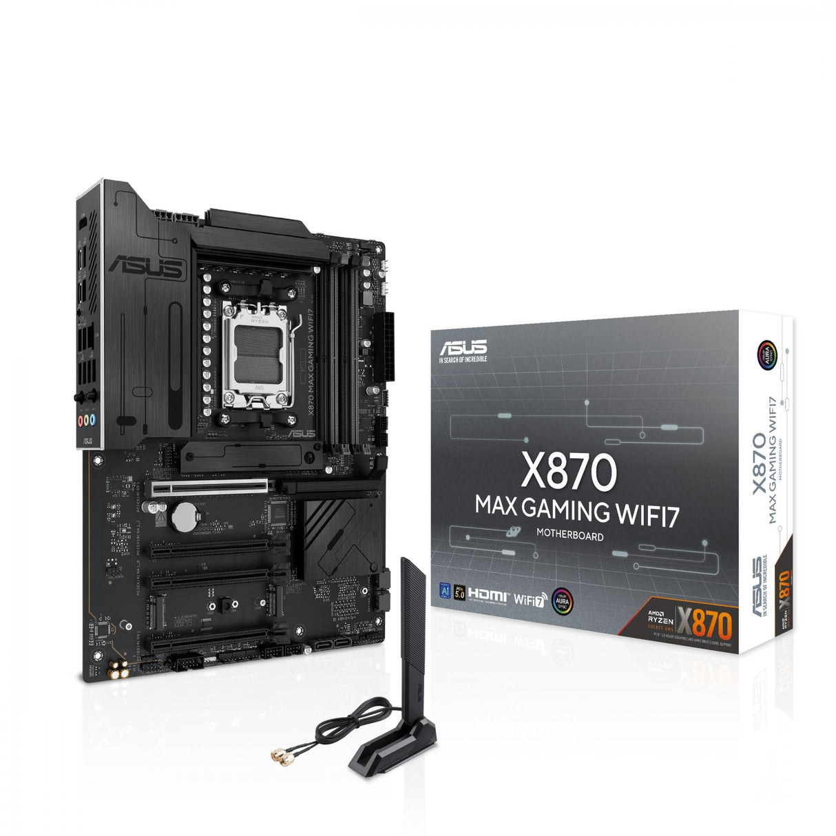 ASUS X870 MAX GAMING WIFI7 (ATX, X870, AM5, DDR5) ASUS