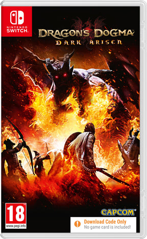 Dragon's Dogma: Dark Arisen (Code in Box) – Nintendo Switch-emballage