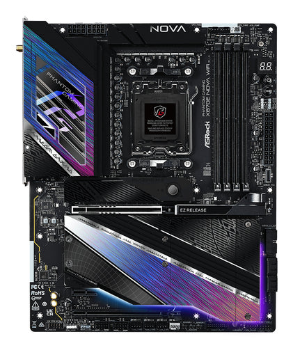 ASRock X870E NOVA WIFI bundkort - AM5, DDR5