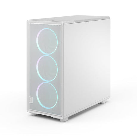 Midi Epoch XL White TG RGB Clear tint Fractal design