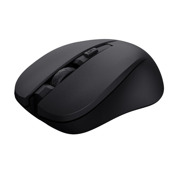 TRUST MYDO SILENT DRAHTLOSE MAUS - SCHWARZ