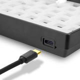 Sharkoon SKILLER SGK50 S3 Barebone Black 75% Hot-Swap RGB 1000Hz USB-C Mechanical Gaming Keyboard Sharkoon