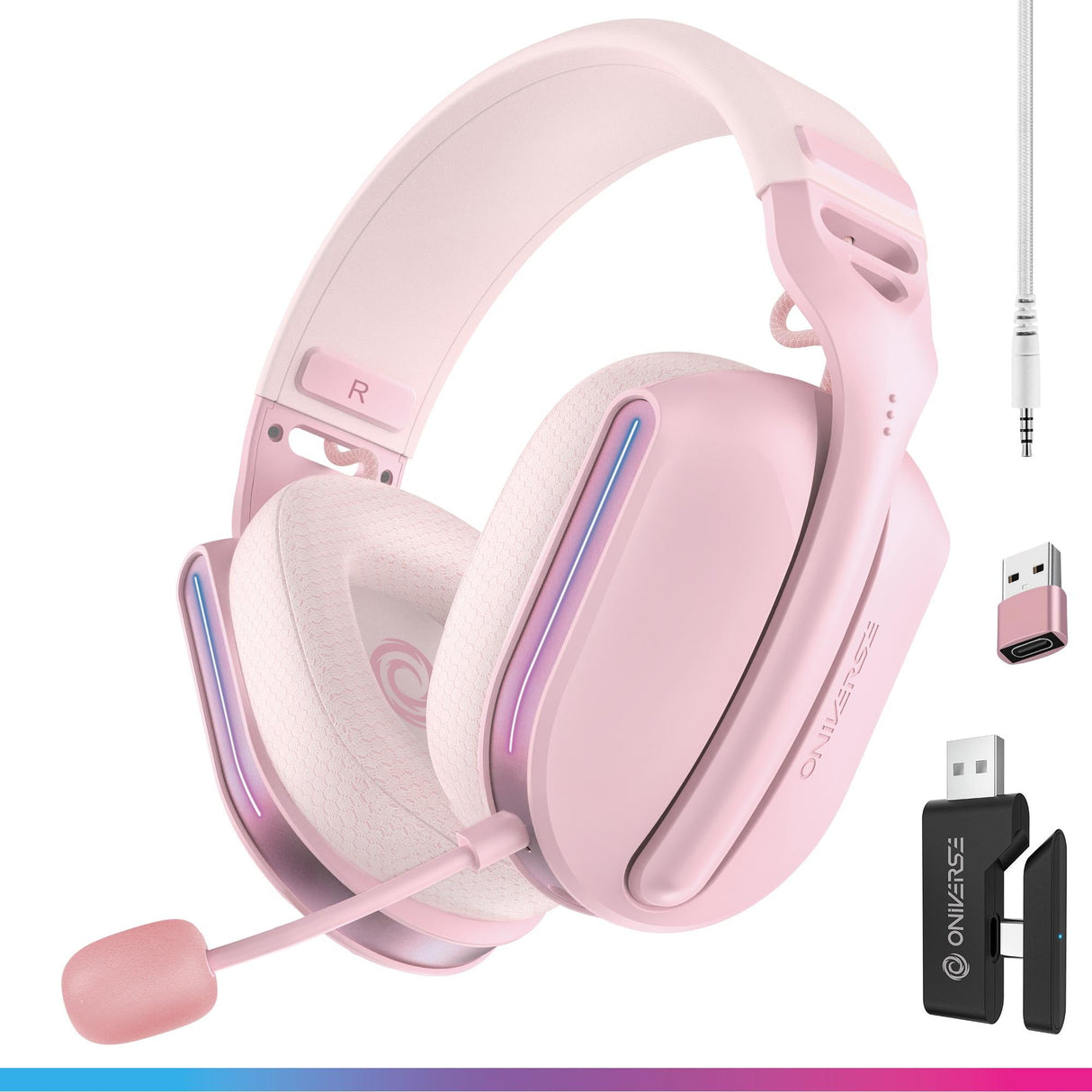 Oniverse Wireless Gaming Headset Polaris - Aurora Pink ONIVERSE