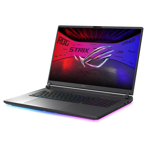 ASUS ROG Strix G18 G815LW-SA358W – set skråt forfra; layout på billedet er illustrativt