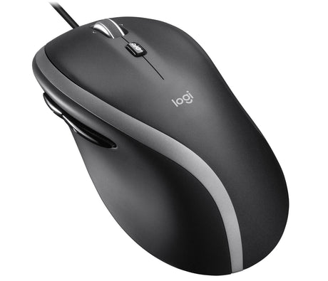 Logitech - M500S Mouse - Black - Cable